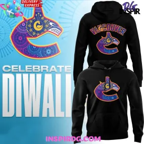 -Vancouver Canucks Diwali Celebration 2024 Hoodie